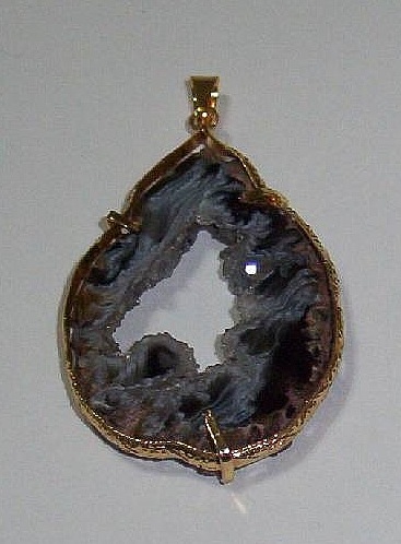 Sliced Agate Geode from China