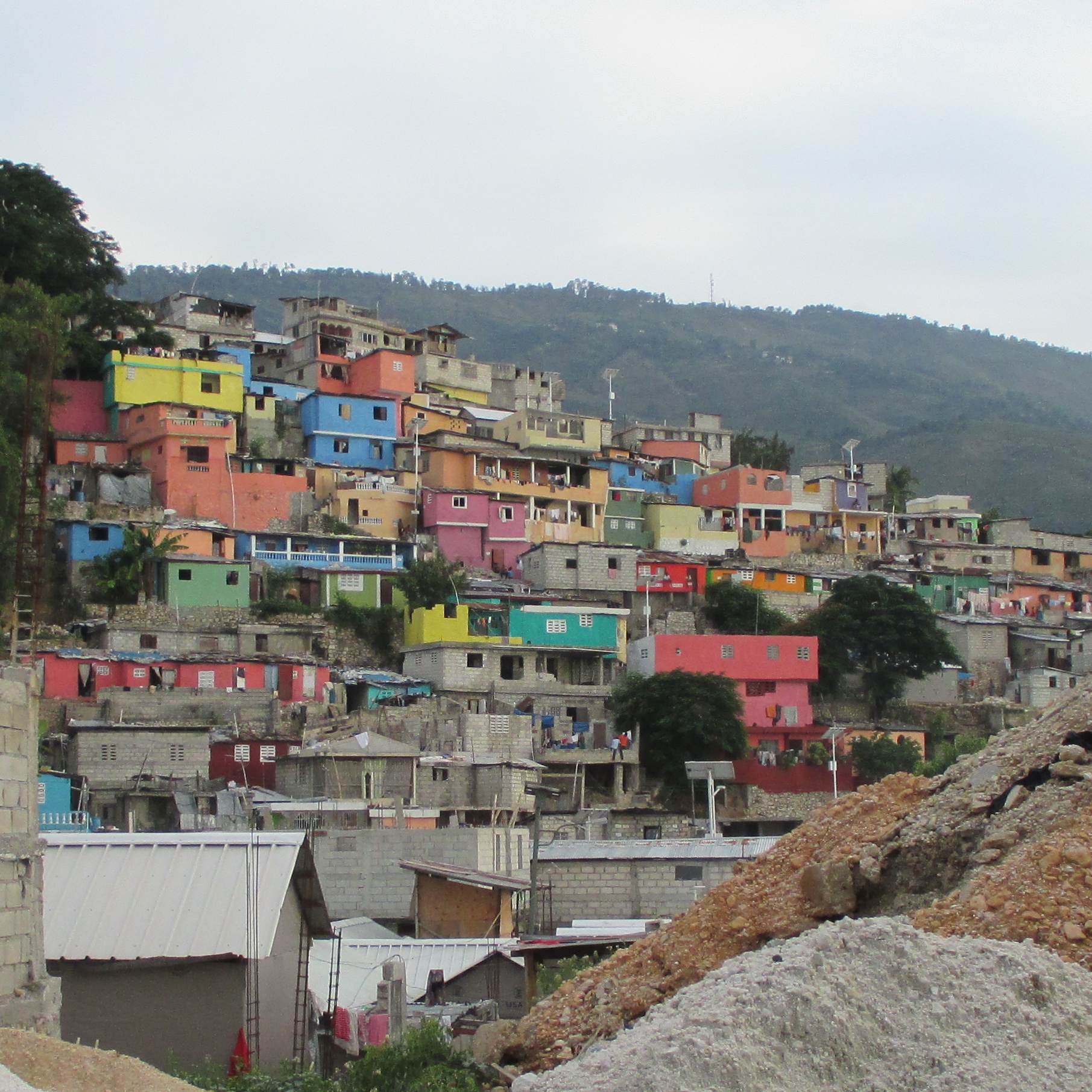 Colorful Houses in Port au Prince