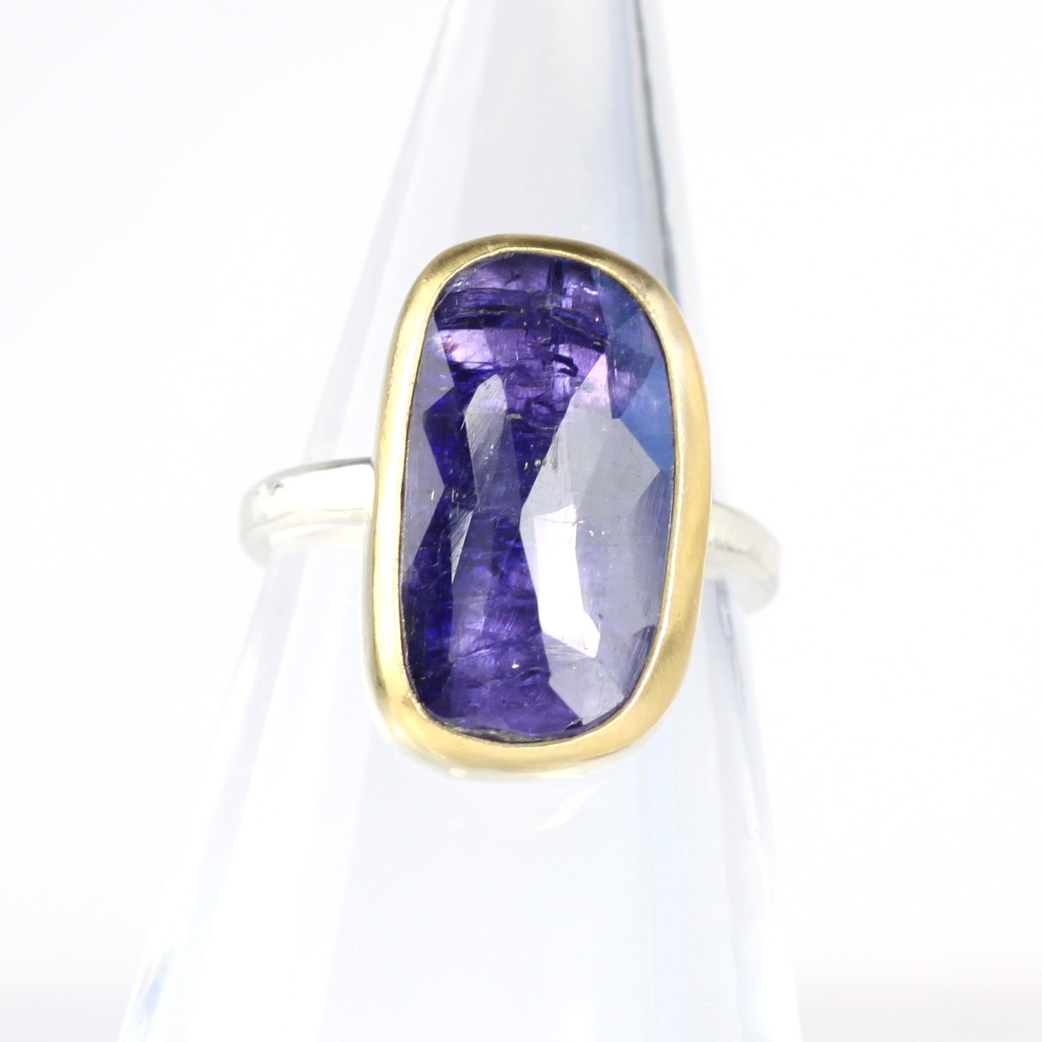 Rose Cut Tanzanite Ring