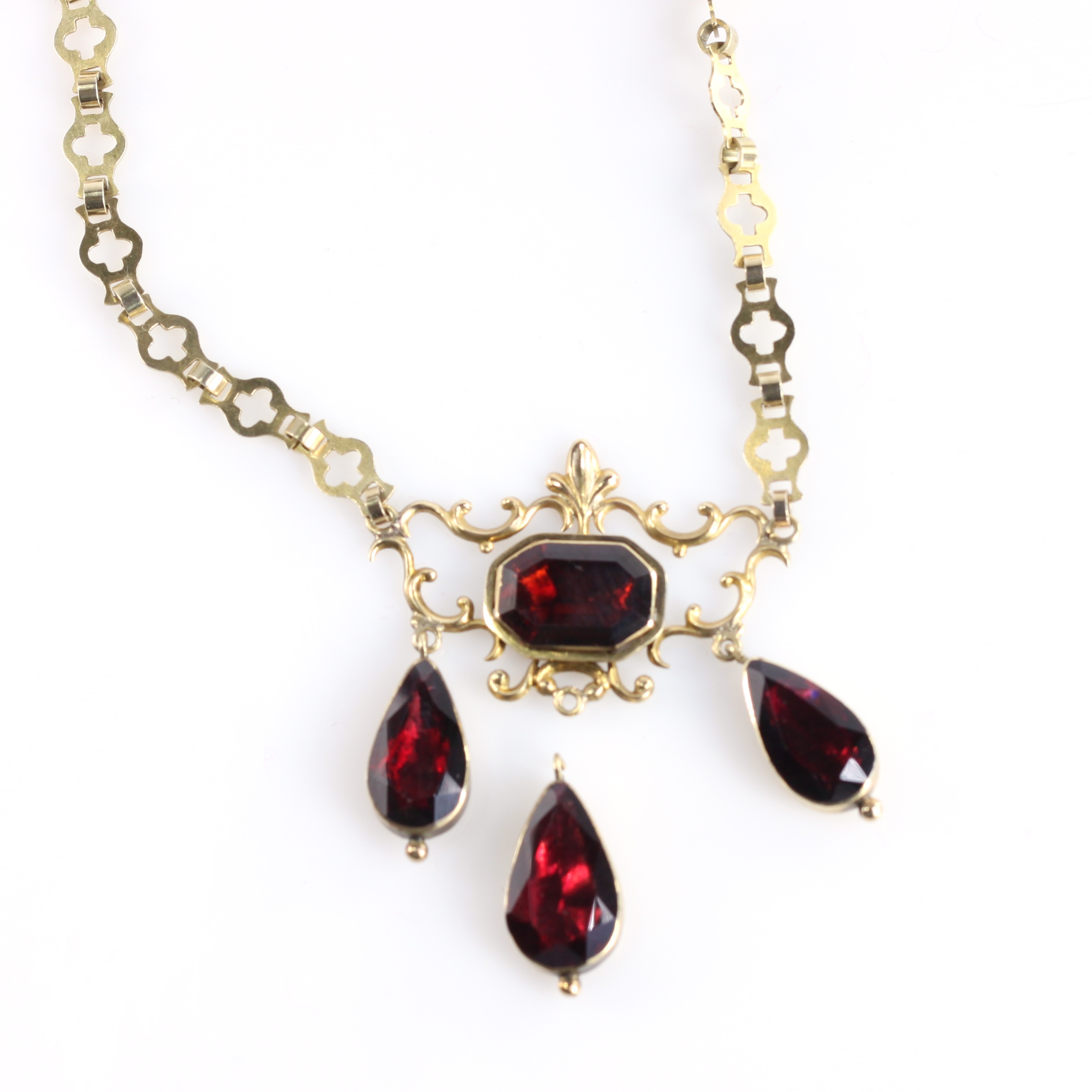 Heirloom Garnet Necklace