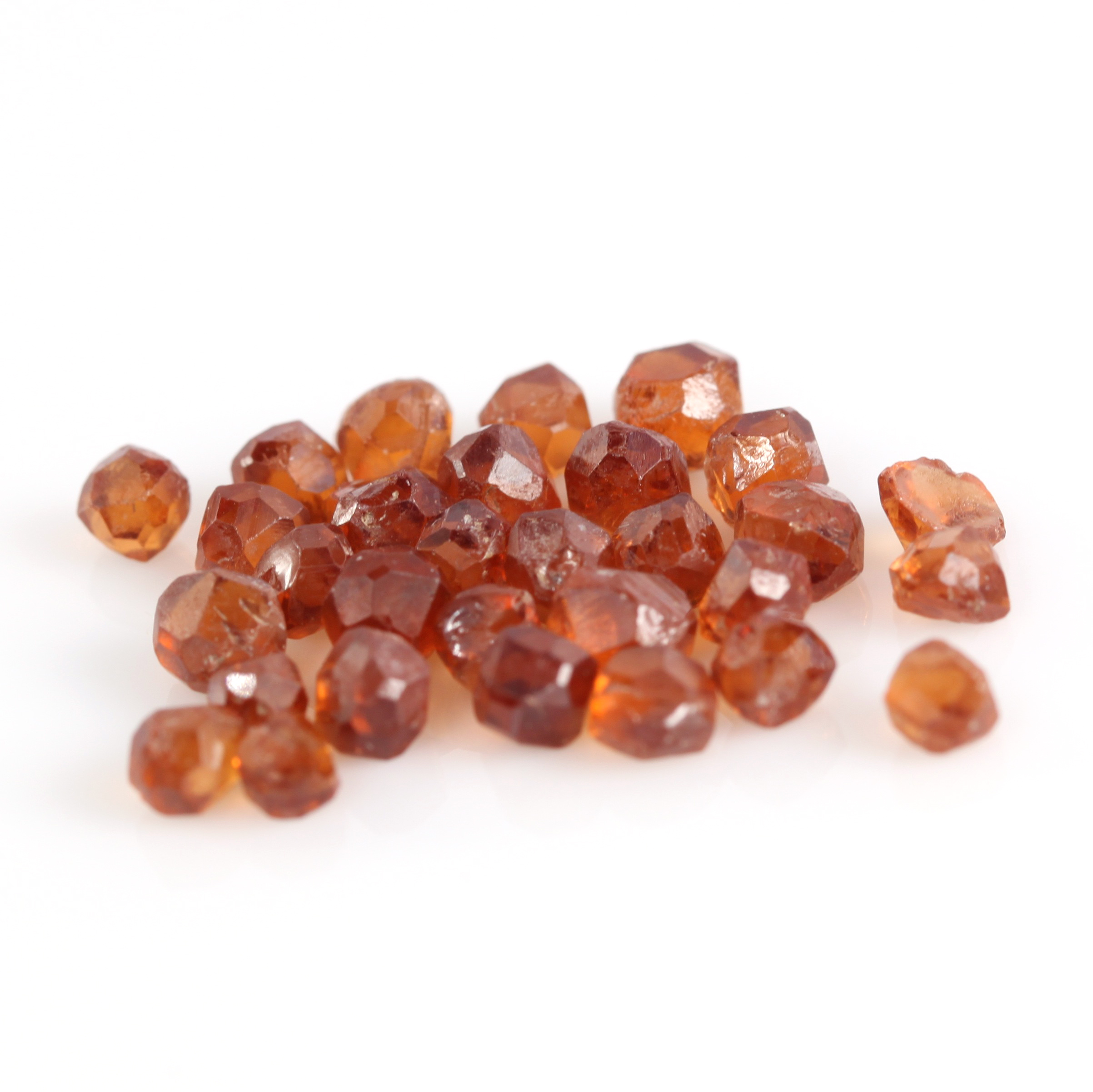 Raw Spessartite Garnet Crystals