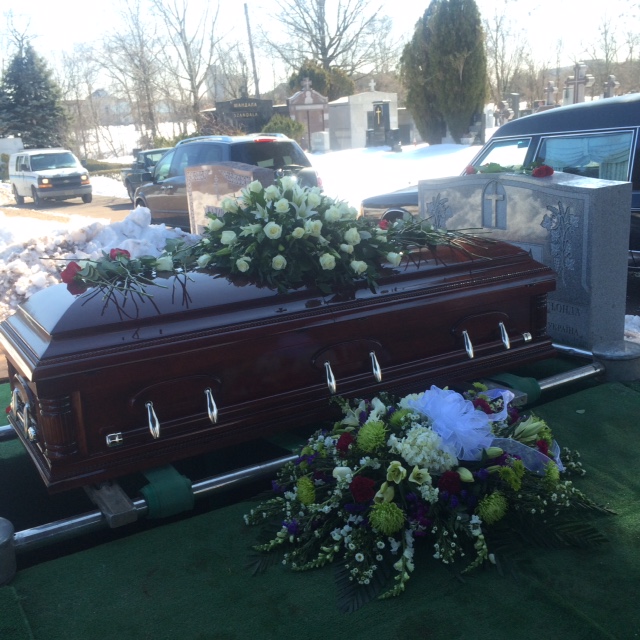 Mom's Casket