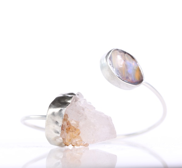 Raw_Crystal_Quartz_Boulder_Opal_Bangle 2016