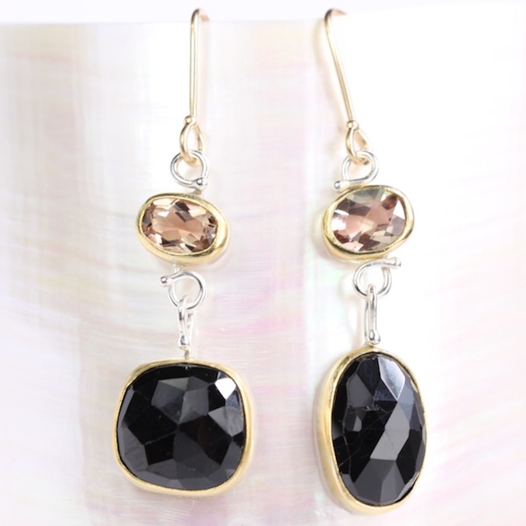 Black_Spinel_Sunstone_Earrings 1-2016